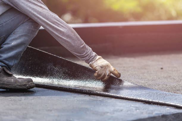 Professional Interior Drainage System technician working in Foster, KY